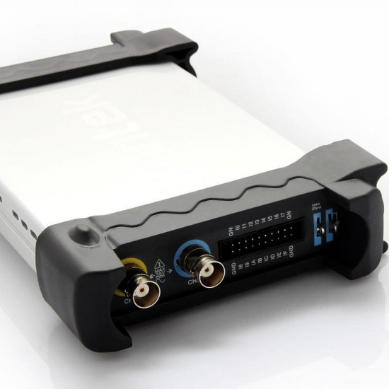 6022BL PC USB Oscilloscope 2 Digital Channels 48MSa/s Sample Rate 16 Channels Logic Analyzer 6022BL PC USB Oscilloscope 2 Digital Channels 48MSa/s Sample Rate 16 Channels Logic Analyzer