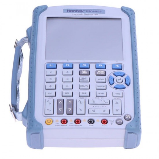DSO1062B 2 in 1 Handheld Oscilloscope 2 Channels 60MHZ 1GSa/s sample rate 1M Memory Depth 6000 Counts Multimter DMM with Analog Bargraph