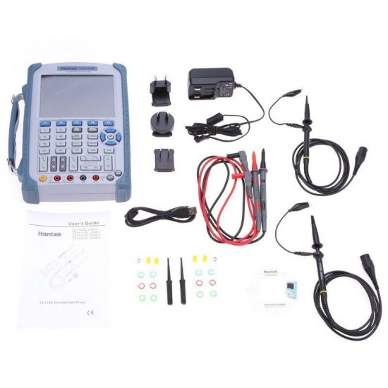 DSO1202B Handheld Oscilloscope 2 Channels 200MHz with 6000 Multimeter