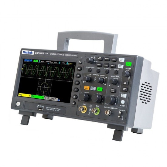 DSO2D15 Dual-Channel + AFG Digital Storage Oscilloscope 150MHz 1GSa/s Signal Generator Oscilloscope 2 In 1