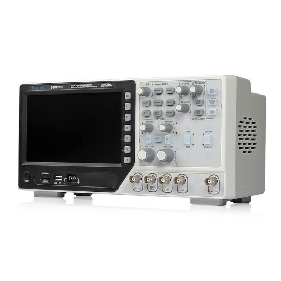 DSO4102C Handheld Digital Multimeter Oscilloscope USB 100MHz 2 Channels LCD Display + Arbitrary/Function Waveform Generator