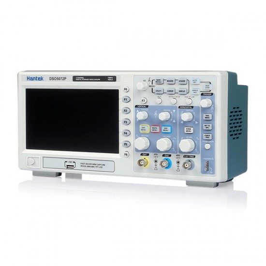 DSO5072P Digital Storage Oscilloscope 70MHz 2Channels 1GSa/s 7inch TFT LCD DSO5072P Digital Storage Oscilloscope 70MHz 2Channels 1GSa/s 7inch TFT LCD