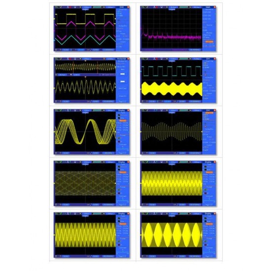 DSO5102P USB Digital Storage Oscilloscope 2Channels 100MHz 1GSa/s