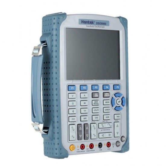 DSO8060 Handheld Oscilloscope DMM Spectrum Analyzer Frequency Counter Waveform Generator DSO8060 Handheld Oscilloscope DMM Spectrum Analyzer Frequency Counter Waveform Generator