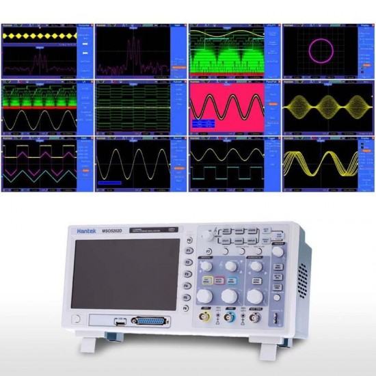 MSO5202D 2 in 1 Digital Oscilloscope 200MHz 2 Channels 1GSa/s + 16 Channels Logic Analyzer MSO5202D 2 in 1 Digital Oscilloscope 200MHz 2 Channels 1GSa/s + 16 Channels Logic Analyzer