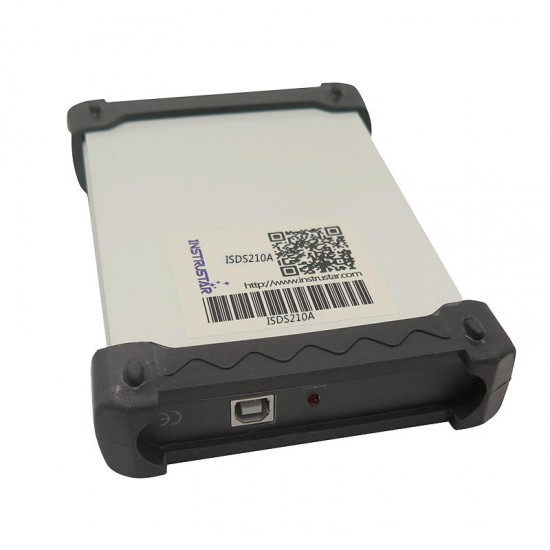 ISDS210A PC-Based USB Portable Digital Oscilloscope 2 Channels 40M 100MS/s FFT Analyzer ISDS210A PC-Based USB Portable Digital Oscilloscope 2 Channels 40M 100MS/s FFT Analyzer