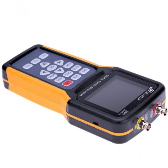 JDS2022A Double-channel Handheld Digital Oscilloscope 20MHz Bandwidth 200MSa/s Sample Rate Automotive Oscilloscope