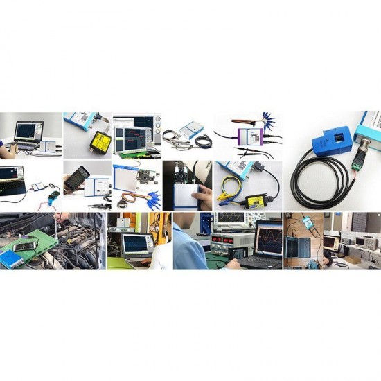 OSCH02 Oscilloscope + E01 EMC Acquisition and Conditioning Module USB/PC Virtual Digital Oscilloscope 2 Channels OSCH02 Oscilloscope + E01 EMC Acquisition and Conditioning Module USB/PC Virtual Digital Oscilloscope 2 Channels