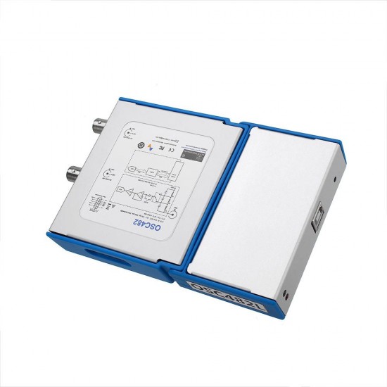 OSC482L Digital Portable Oscilloscope OSC482L PC USB 2.0 Virtual 2CH Bandwidth Oscilloscope with 4 Channels Logic Analyzer OSC482L Digital Portable Oscilloscope OSC482L PC USB 2.0 Virtual 2CH Bandwidth Oscilloscope with 4 Channels Logic Analyzer