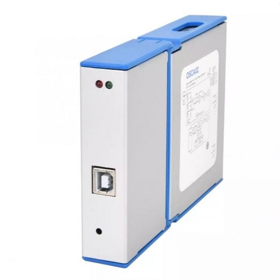 OSCA02F 2 Channels USB/PC Oscilloscope 100MS/s Sampling Rate 35MHz Bandwidth for Automobile Hobbyist Student Engineers OSCA02F 2 Channels USB/PC Oscilloscope 100MS/s Sampling Rate 35MHz Bandwidth for Automobile Hobbyist Student Engineers