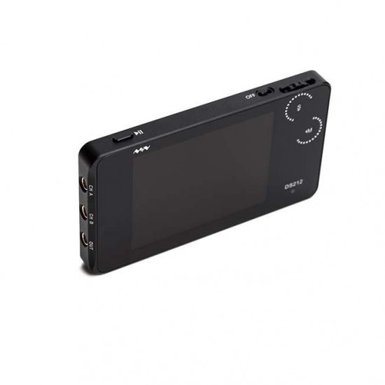 MINI DS212 Digital Storage Oscilloscope Portable Nano Handheld Bandwidth 1MHz Sampling Rate 10MSa/s Thumb Wheel MINI DS212 Digital Storage Oscilloscope Portable Nano Handheld Bandwidth 1MHz Sampling Rate 10MSa/s Thumb Wheel