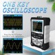 MDS120M Professional Digital Oscilloscope 120MHz Analog Bandwidth 500MS/s Sampling Rate 320x240 LCD Screen Support Waveform Storage with Backlight