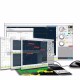 OSC2002 PC Virtual Digital Handheld Oscilloscope 2 Channel Bandwidth 50Mhz Sampling Data 1G with Probe USB cable