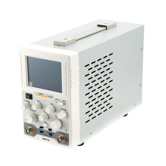 AS201 Digital Oscillosopce Benchtop 1 Channel 100MS/s Portable 20MHZ Osciloscopce