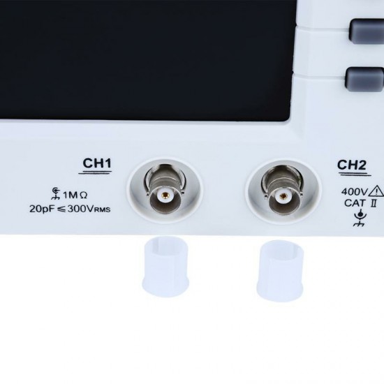 SDS1102 7'' LCD Oscilloscope 2-Channel Digital Oscilloscopes 100MHZ Bandwidth 1GS/s High Accuracy Oscilloscope