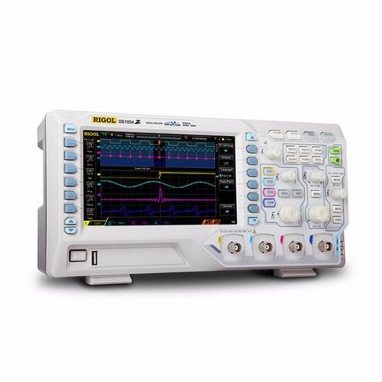 DS1054Z Digital 4 Channels 50MHz Bandwidth 1GS/s 7inch WVGA 12Mpts 30,000wfm Oscilloscope