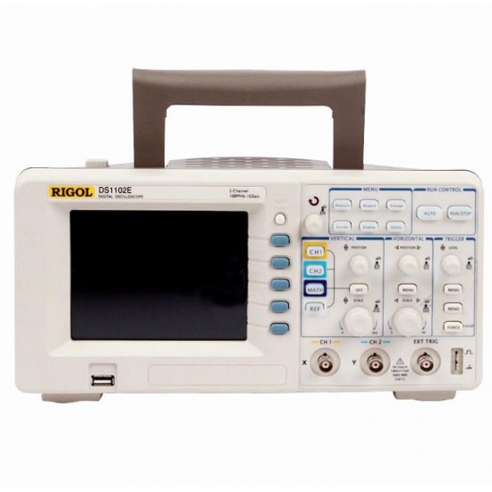 DS1102E Digital Oscilloscope 100MHz 1GSa/S DSO SDS1102CML / ADS1102CML 2 Channels +1 EXT trigger 2Mpts Memory DS1102E Digital Oscilloscope 100MHz 1GSa/S DSO SDS1102CML / ADS1102CML 2 Channels +1 EXT trigger 2Mpts Memory