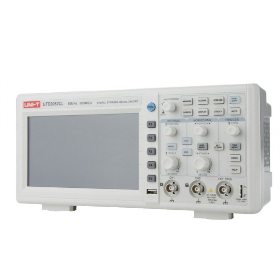 UTD2052CL 7.0 inch LCD 50MHz Professional Digital Oscilloscope