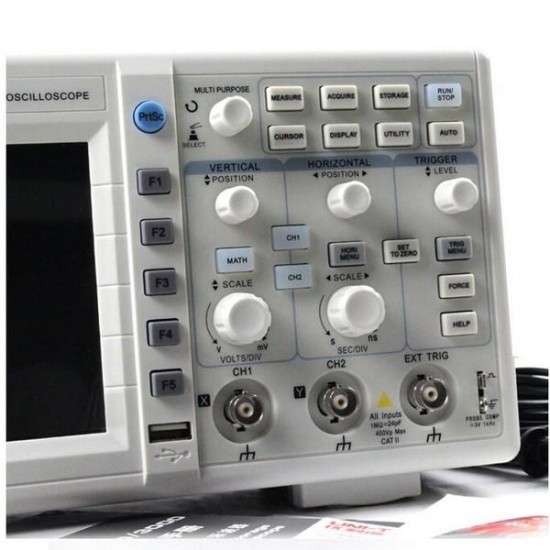 UTD2102CEX Digital 2 Channels 1G 100MHz 7 Inch TFT LCD Storage Oscilloscope UTD2102CEX Digital 2 Channels 1G 100MHz 7 Inch TFT LCD Storage Oscilloscope