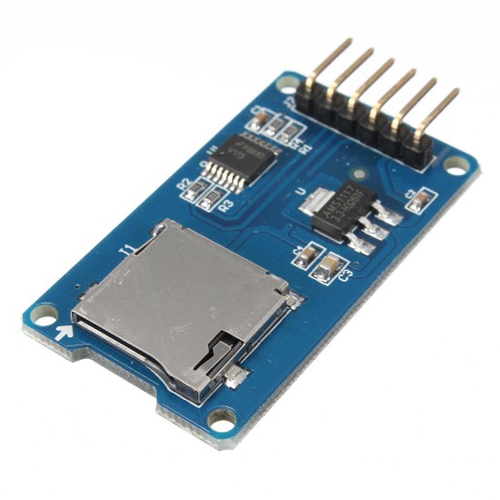 100pcs Micro TF Card Memory Shield Module SPI Micro Storage Card Adapter