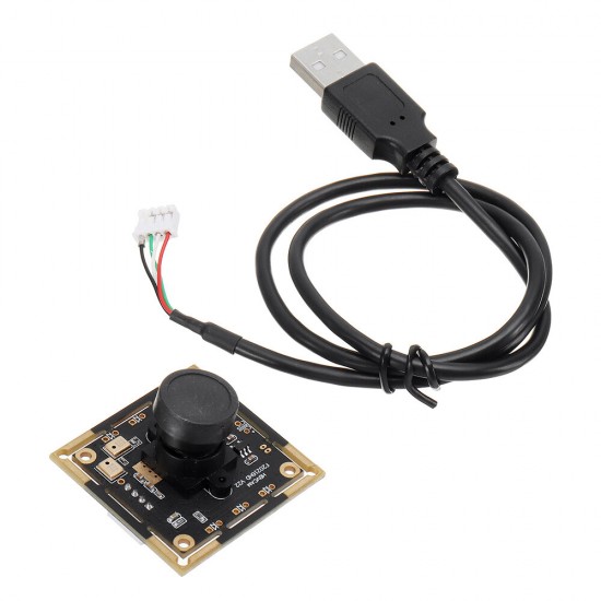 105° 2 Million Pixel USB Camera Module 1080P HD for Face Recognition with Microphone 2MP Wide-angle Cam Module