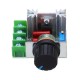 10Pcs 2000W Speed Controller SCR Voltage Regulator Dimming Dimmer Thermostat 10Pcs 2000W Speed Controller SCR Voltage Regulator Dimming Dimmer Thermostat
