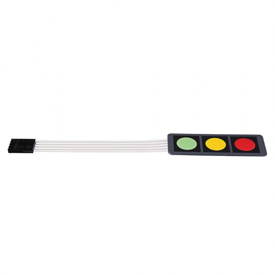 10Pcs 3Key Press Film Switch Module Single Chip Microcomputer Extended Keyboard Electronic Switch Module 10Pcs 3Key Press Film Switch Module Single Chip Microcomputer Extended Keyboard Electronic Switch Module