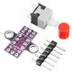 10Pcs CJMCU-010 With Lock Button Self-locking Switch Double Row Switch