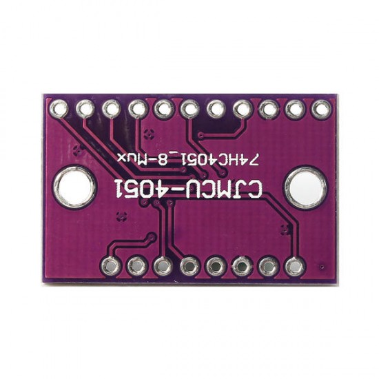 10Pcs CJMCU-4051 74HC4051 8 Channel Analog Multiplexer Module 10Pcs CJMCU-4051 74HC4051 8 Channel Analog Multiplexer Module