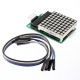 10Pcs MAX7219 Dot Matrix Module MCU LED Control Module Kit for Arduino - products that work with official Arduino boards 10Pcs MAX7219 Dot Matrix Module MCU LED Control Module Kit for Arduino - products that work with official Arduino boards