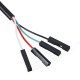 10Pcs PL2303 USB to TTL USB to Serial Port PL2303 Module Brush Line 4PIN DuPont Cable