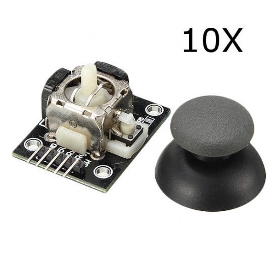 10Pcs PS2 Game Joystick Push Button Switch Module for Arduino - products that work with official Arduino boards
