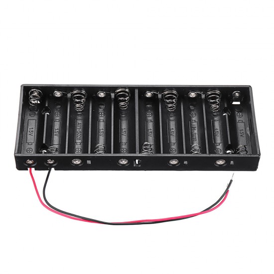 10pcs 10 Slots AA Battery Box Battery Holder Board for 10xAA Batteries DIY kit Case