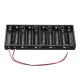 10pcs 10 Slots AA Battery Box Battery Holder Board for 10xAA Batteries DIY kit Case