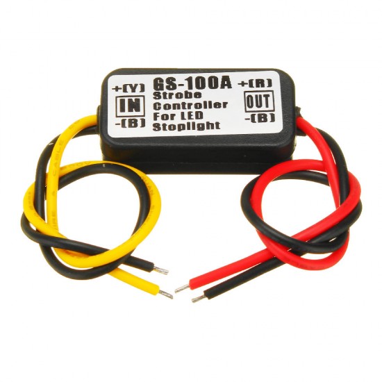 10pcs 12V Waterproof Flash Strobe Controller Flasher Module For Car LED Brake Stop Lights Lamp