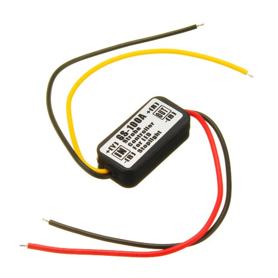 10pcs 12V Waterproof Flash Strobe Controller Flasher Module For Car LED Brake Stop Lights Lamp 10pcs 12V Waterproof Flash Strobe Controller Flasher Module For Car LED Brake Stop Lights Lamp