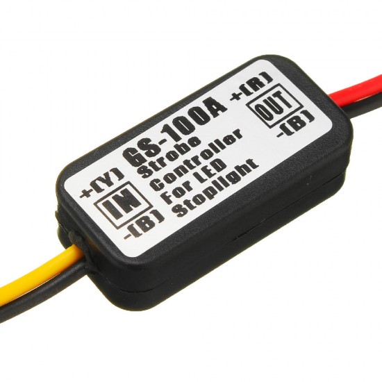 10pcs 12V Waterproof Flash Strobe Controller Flasher Module For Car LED Brake Stop Lights Lamp