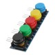 10pcs 12x12MM Big Key Module WAVGAT Push Button Switch Module With Hat High Level Output