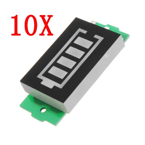 10pcs 1S Lithium Battery Pack Power Indicator Board Electric Vehicle Battery Power Indicator 4V Power Storage