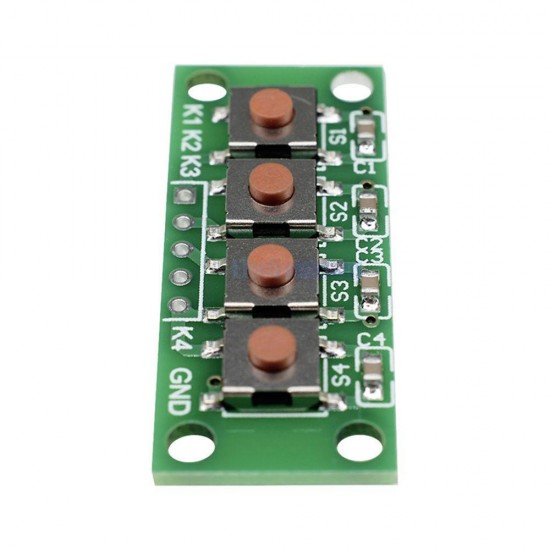 10pcs 1x4 4 Keys Button 5 Pin Keypad Keyboard Module Mcu Board for Student Class Design Graduation Project Ex 10pcs 1x4 4 Keys Button 5 Pin Keypad Keyboard Module Mcu Board for Student Class Design Graduation Project Ex