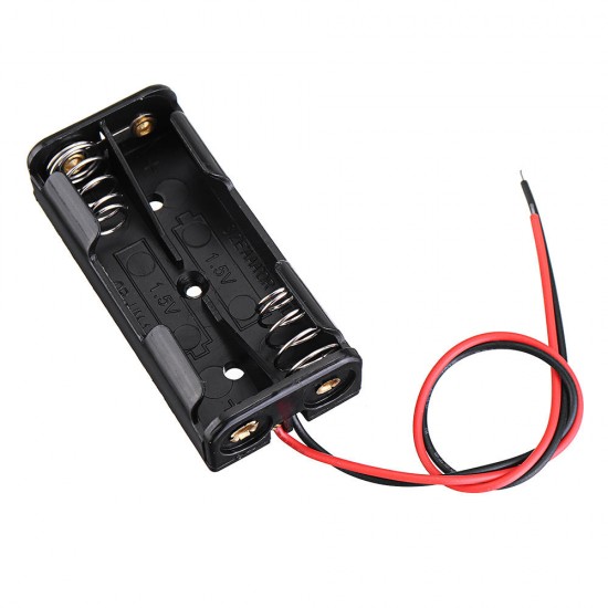 10pcs 2 Slots AAA Battery Box Battery Holder Board with Switch for2xAAA Batteries DIY kit Case 10pcs 2 Slots AAA Battery Box Battery Holder Board with Switch for2xAAA Batteries DIY kit Case