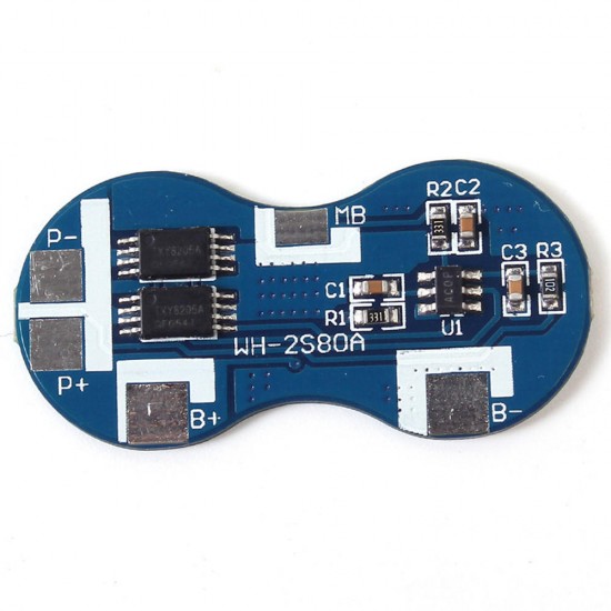 10pcs 2S Li-ion 18650 Lithium Battery Charger Protection Board 7.4V Overcurrent Overcharge Overdischarge Protection