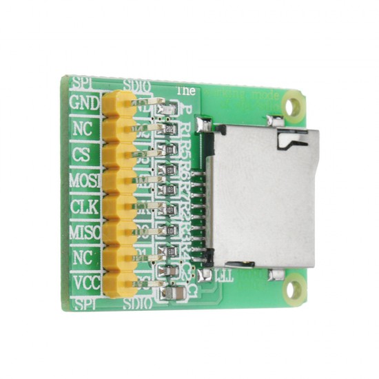 10pcs 3.5V / 5V Micro SD Card Module TF Card Reader SDIO/SPI Interface Mini TF Card Module