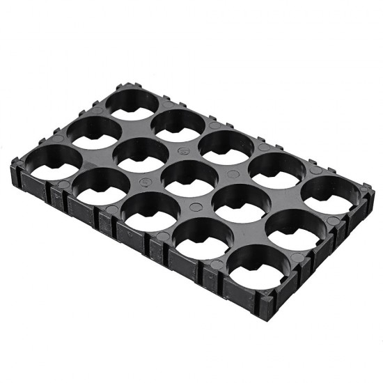 10pcs 3x5 Battery Spacer Plastic Holder 18650 Lithium Battery Support Combination Fixed Bracket With Bayonet 10pcs 3x5 Battery Spacer Plastic Holder 18650 Lithium Battery Support Combination Fixed Bracket With Bayonet