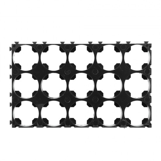 10pcs 3x5 Battery Spacer Plastic Holder 18650 Lithium Battery Support Combination Fixed Bracket With Bayonet 10pcs 3x5 Battery Spacer Plastic Holder 18650 Lithium Battery Support Combination Fixed Bracket With Bayonet