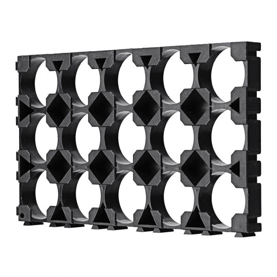 10pcs 3x5 Battery Spacer Plastic Holder 18650 Lithium Battery Support Combination Fixed Bracket With Bayonet 10pcs 3x5 Battery Spacer Plastic Holder 18650 Lithium Battery Support Combination Fixed Bracket With Bayonet