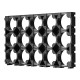 10pcs 3x5 Battery Spacer Plastic Holder 18650 Lithium Battery Support Combination Fixed Bracket With Bayonet 10pcs 3x5 Battery Spacer Plastic Holder 18650 Lithium Battery Support Combination Fixed Bracket With Bayonet