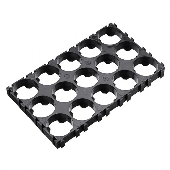 10pcs 3x5 Battery Spacer Plastic Holder 18650 Lithium Battery Support Combination Fixed Bracket With Bayonet 10pcs 3x5 Battery Spacer Plastic Holder 18650 Lithium Battery Support Combination Fixed Bracket With Bayonet