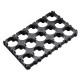 10pcs 3x5 Battery Spacer Plastic Holder 18650 Lithium Battery Support Combination Fixed Bracket With Bayonet 10pcs 3x5 Battery Spacer Plastic Holder 18650 Lithium Battery Support Combination Fixed Bracket With Bayonet