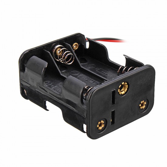 10pcs 6 Slots AA Battery Holder Plastic Case Storage Box for 6xAA Battery 10pcs 6 Slots AA Battery Holder Plastic Case Storage Box for 6xAA Battery